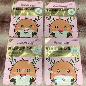 The Crème Shop Animated Reindeer Face Mask